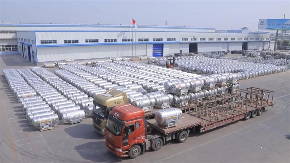 500L Hydrogen Cylinder Manufacturers Composite Gas LNG Fuel Tanks Argon Gas Cylinder