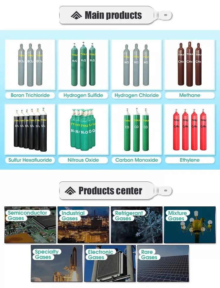 99.5% Industrial Grade H2s Hydrogen Sulfide Gas Filled by Big 1000L Cylinder