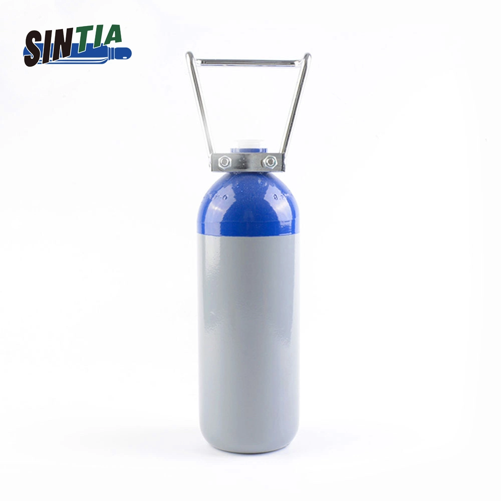 ISO/DOT Certified 2-40L Seamless Gas Cylinder/Oxygen Cylinder/Argon Cylinder