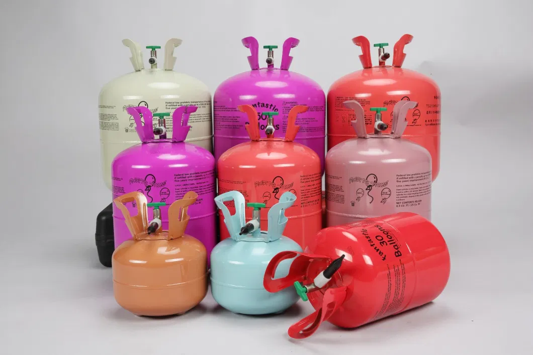 7.1L Durable Empty Tanks Disposable Helium Gas Cylinder