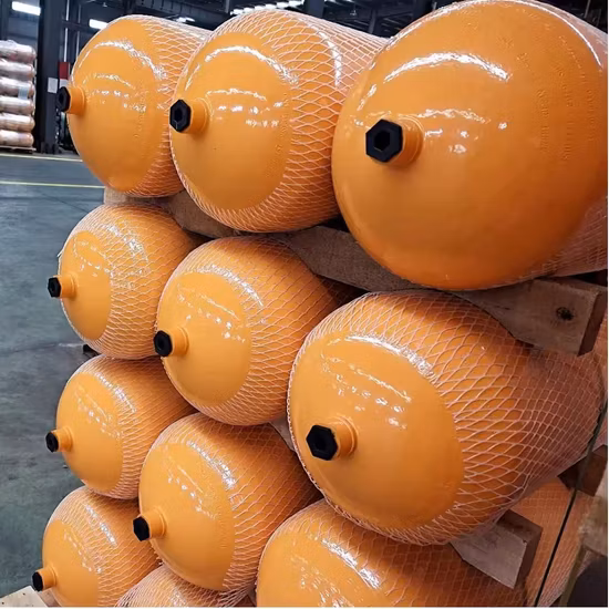 선전용 도매 CNG 실린더 크기 이음새가 없는 강철 가스통